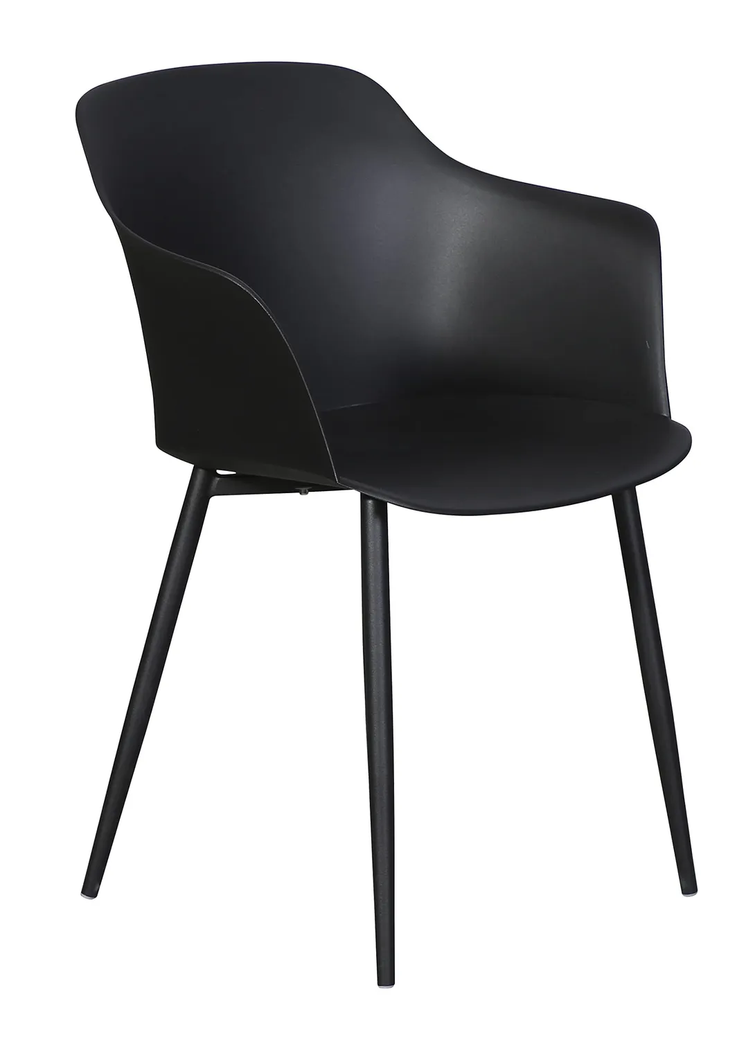 Envy Gartenmöbel-Set 6 Personen 195 cm schwarz