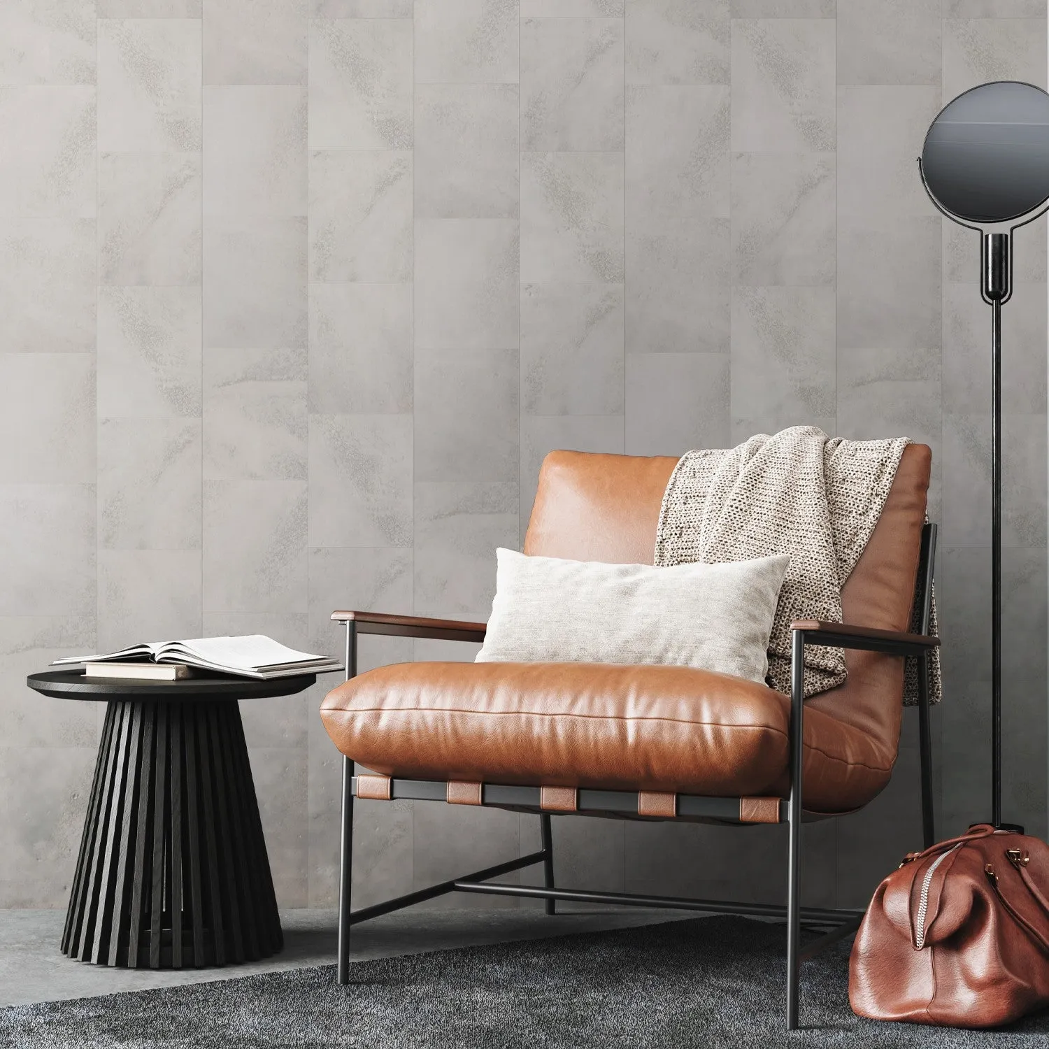 Grosfillex Element Wandpaneel Marmor Fliesenoptik PVC