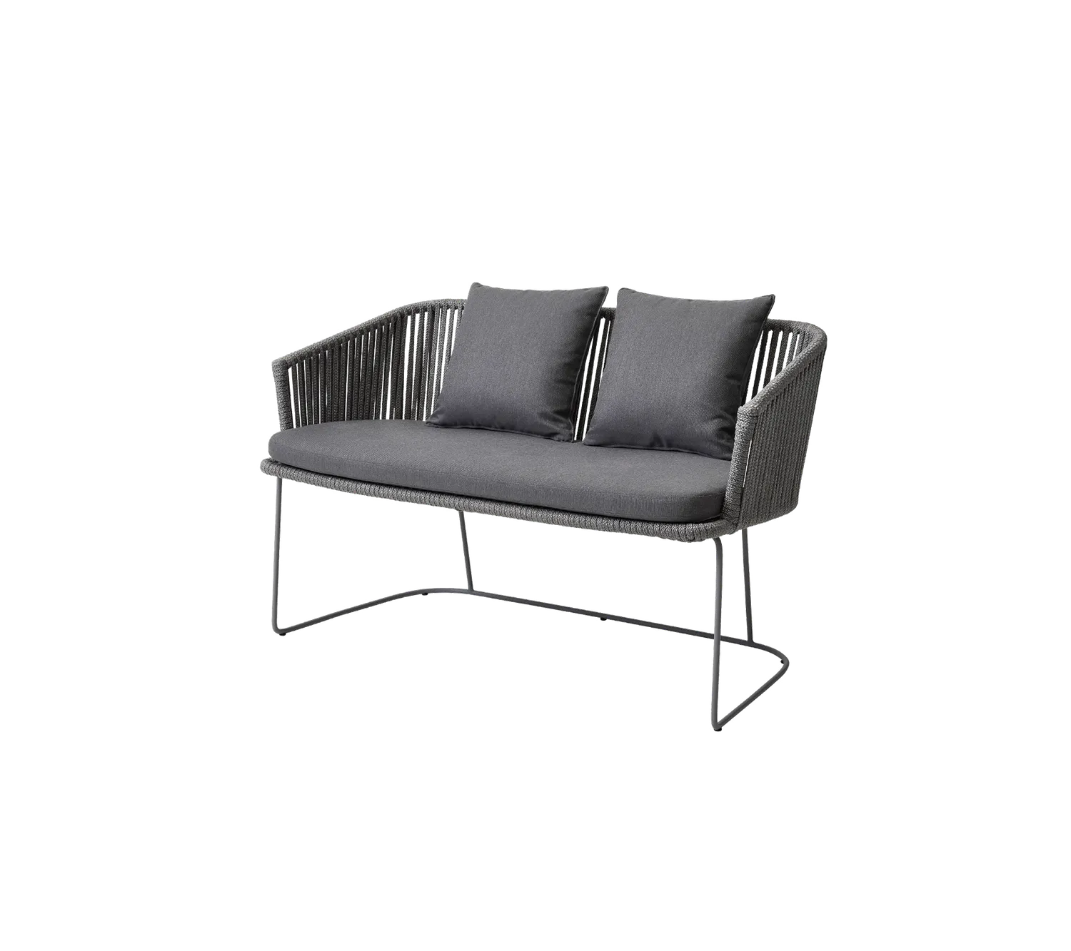 Cane-line Moments Bank Kissenset Grau Natté