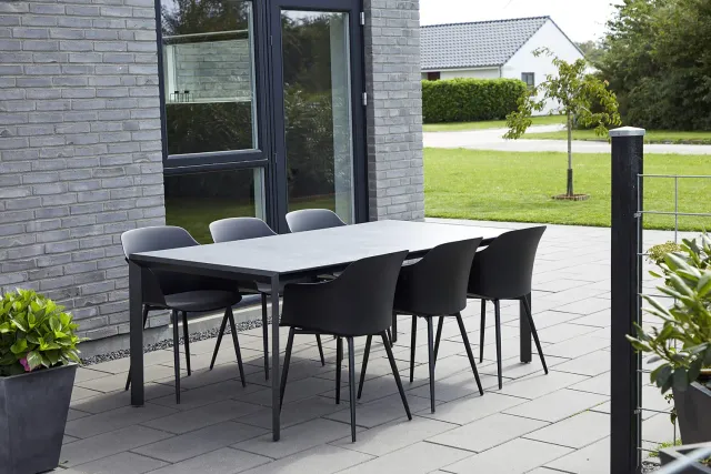 Envy Sitzgruppe 7-tlg 6 Personen skandinavisch