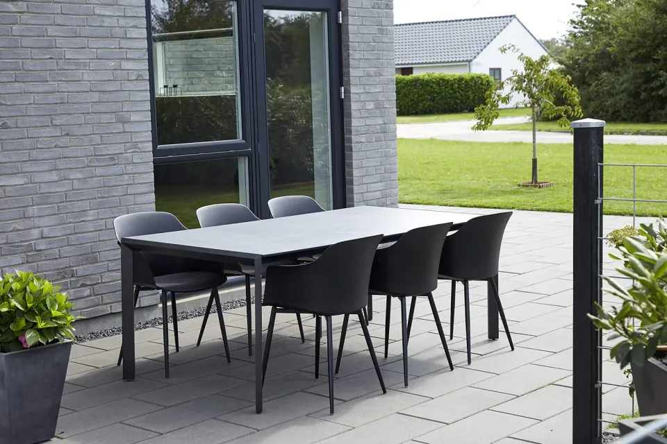 Envy Sitzgruppe 7-tlg 6 Personen skandinavisch