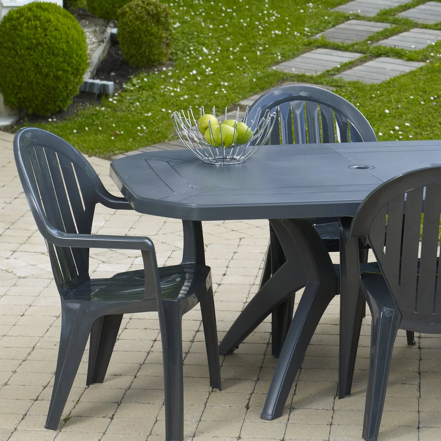 Grosfillex Miami Gartenstuhl Kunststoff stapelbar
