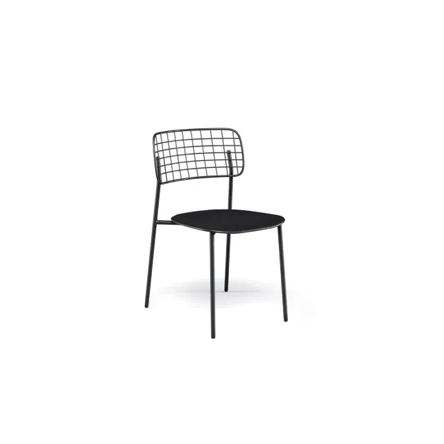 Emu Ronda Lyze Gartenstuhl Edelstahl Aluminium stapelbar