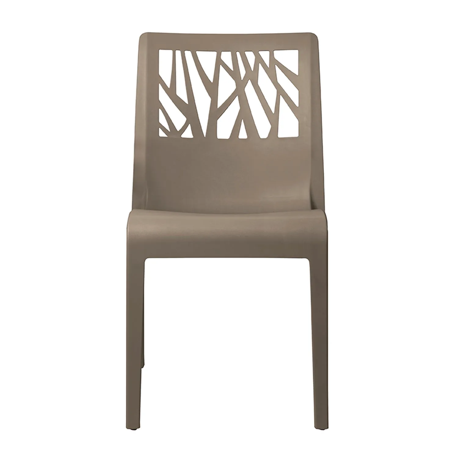 Grosfillex Vegetal Gartenstuhl Leinen Ast-Design
