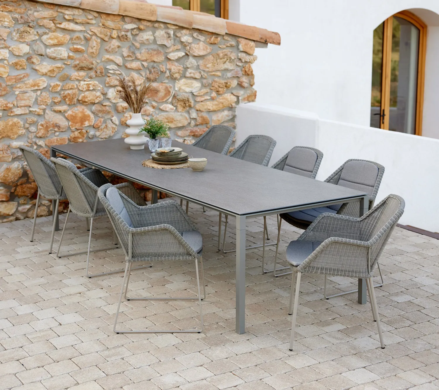 Cane-line Breeze Gartenstuhl schwarz Weave