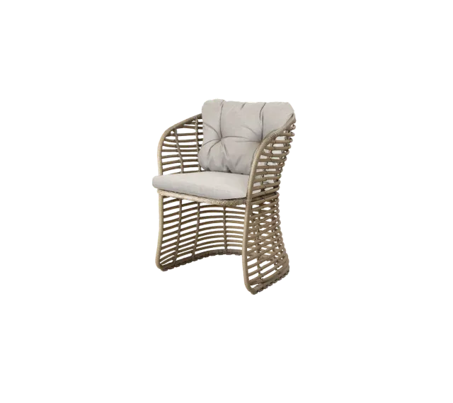 Cane-line Basket Stuhl Graphit Weave Gartenstuhl wetterfest