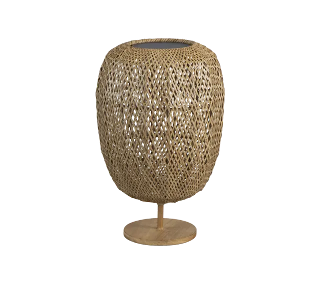 Cane-line Illusion Glow Tischlampe Solar LED Teak