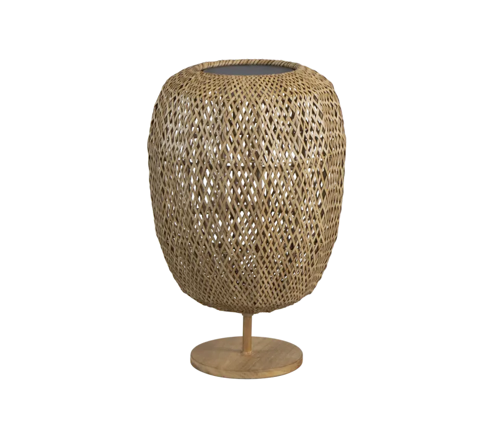 Cane-line Illusion Glow Tischlampe Solar LED Teak