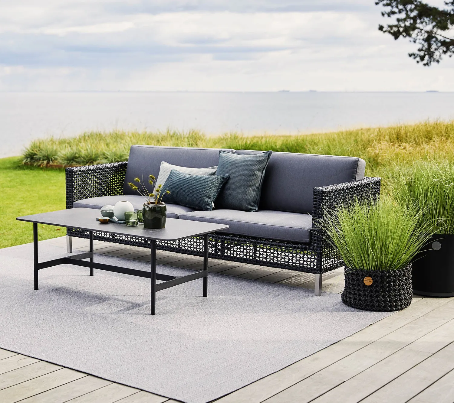 Cane-line Dot 240x170 cm Outdoor-Teppich Mehrfarbig