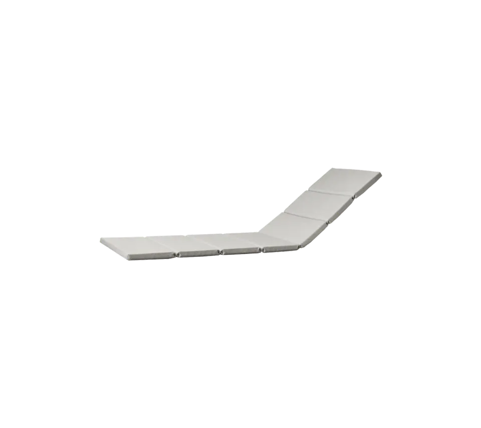 Cane-line Relax Sonnenliegen-Kissen Grau QuickDry