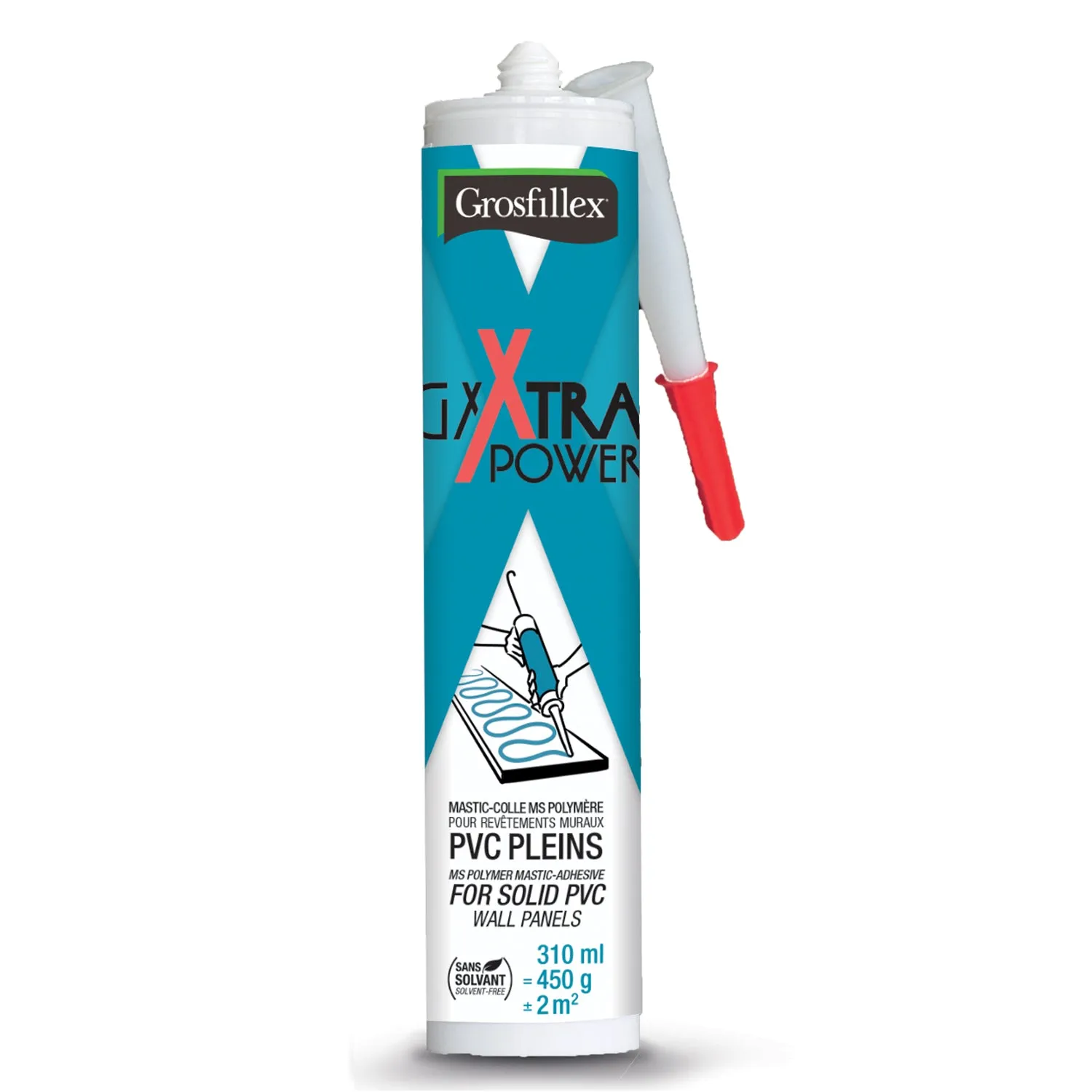 Grosfillex GX Extra Power Kleber weiß Montagekleber