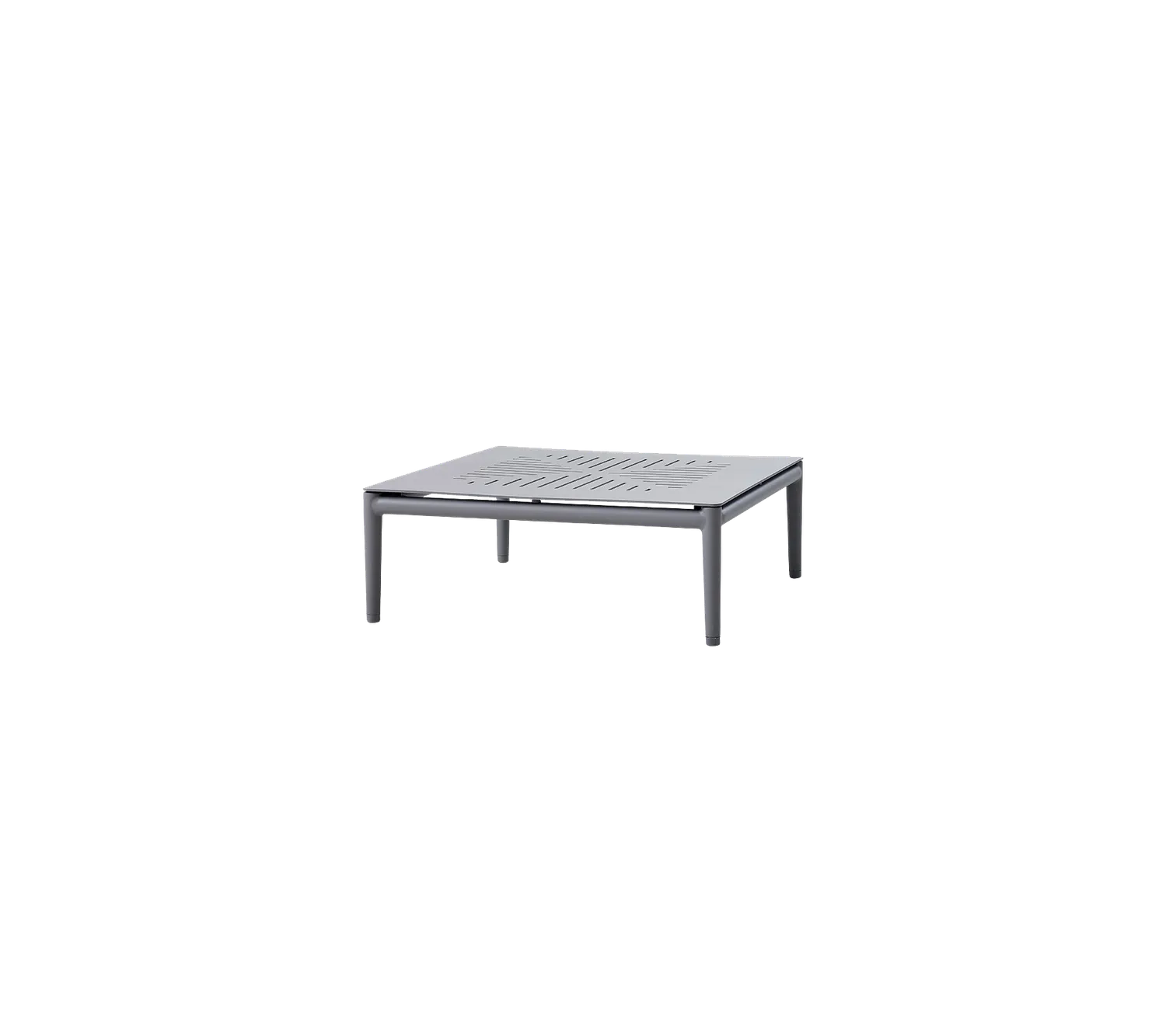 Cane-line Conic Couchtisch Alu Hellgrau