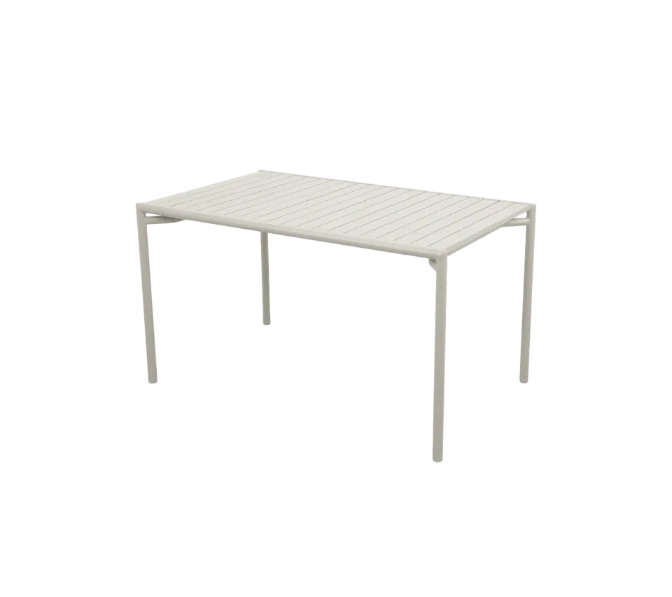 Cane-line Bliss Esstisch rechteckig Sand Aluminium