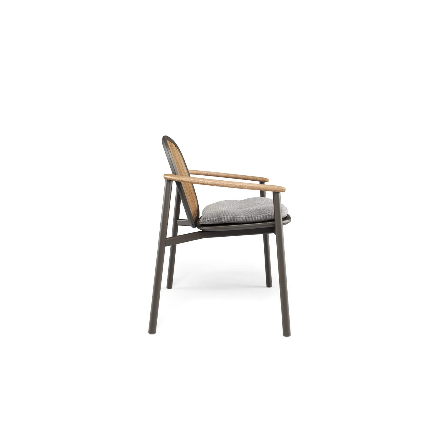Emu Twins Alu-Teca Gartensessel Teak