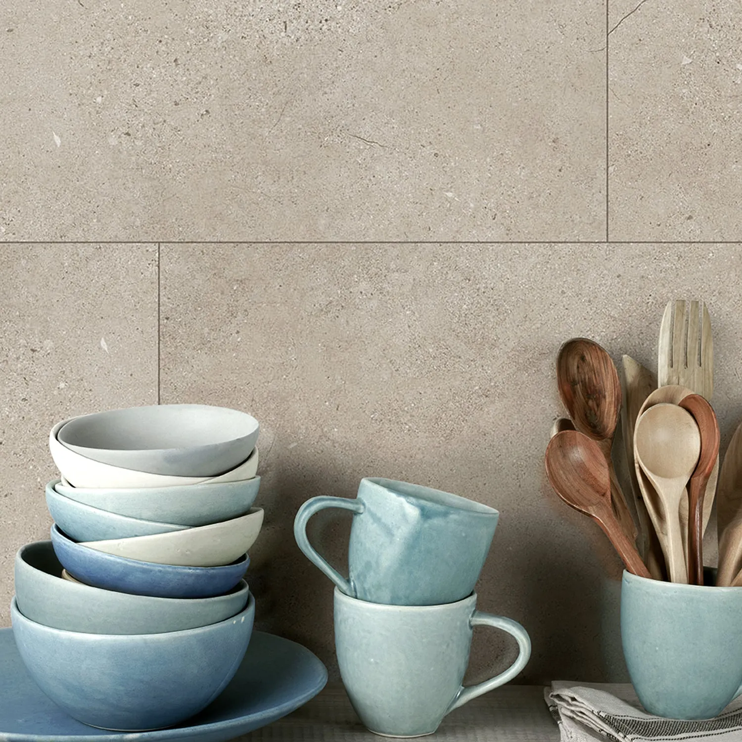 Grosfillex Gx Wall+ Wandpaneel Slate Grau